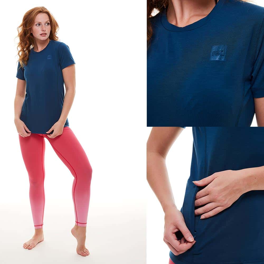 Red_0001_Navy Performance Tshirt Womens